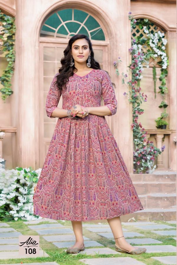 Hirwa Alia Rayon Exclusive Designer Kurti Collection